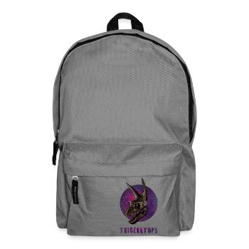Triceratops Dinosaur Dino Archaeology - Backpack - elephant grey - Front