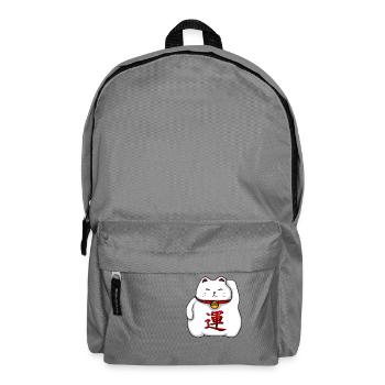 Lucky Cat - Backpack - elephant grey - Front