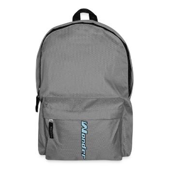 Colorful Abstract Design on T-shirt - Backpack - elephant grey - Front