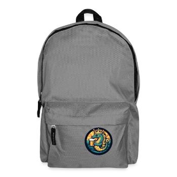 Seahorse Beer - Backpack - elephant grey - Front