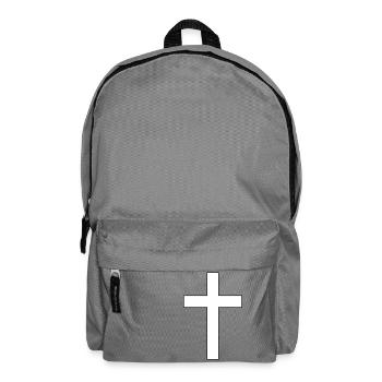 Kreuz - Rucksack - Mittelgrau - Vorne