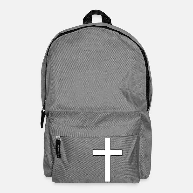 Kreuz - Rucksack - Mittelgrau
