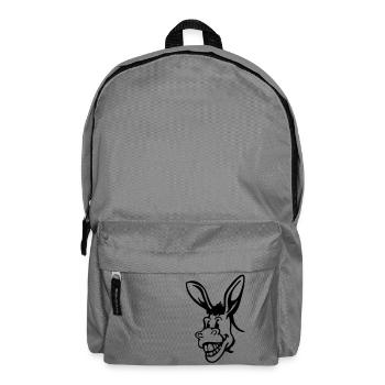 esel_t1 - Sac à dos - gris éléphant - Devant