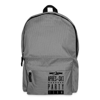 apres ski party team - Rucksack - Mittelgrau - Vorne