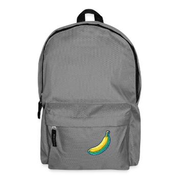 Kontrastierende Banane - Rucksack - Mittelgrau - Vorne