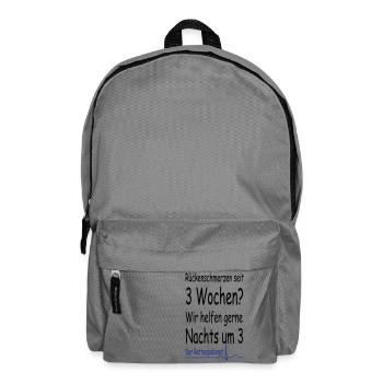 Rettungsdienst der Klassiker - Rucksack - Mittelgrau - Vorne