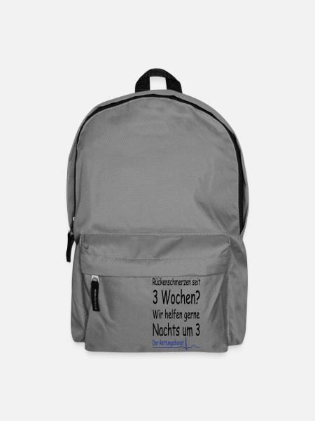 Rettungsdienst der Klassiker - Rucksack - Mittelgrau