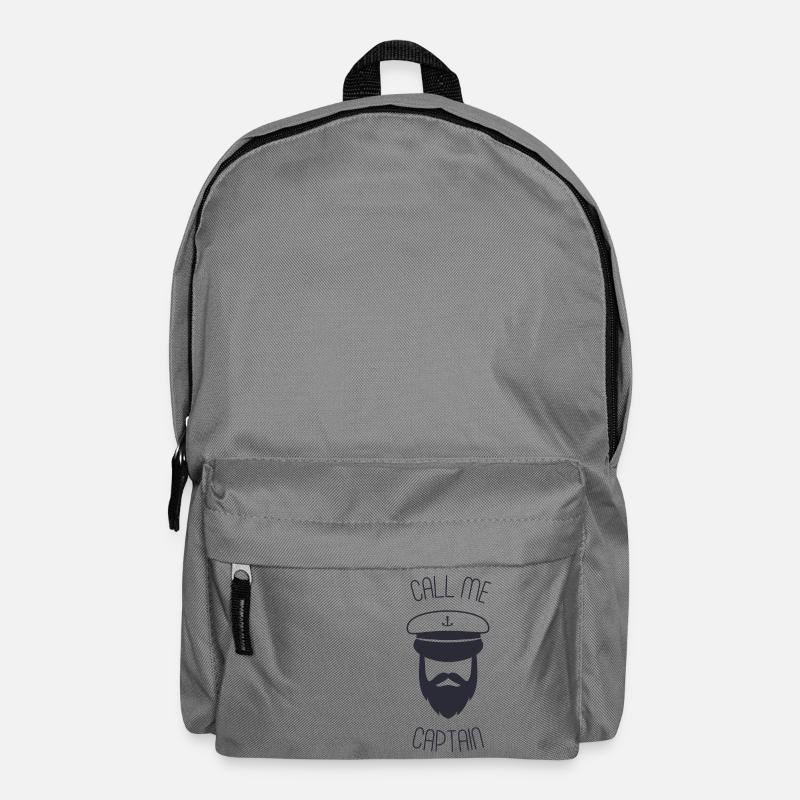Appelez-moi le capitaine - Sac à dos - gris éléphant