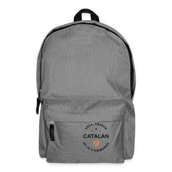 Catalan Têtu, râleur - Sac à dos - gris éléphant - Devant