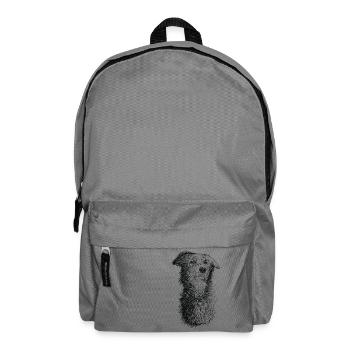 Lovely Dog 1 - Rucksack - Mittelgrau - Vorne
