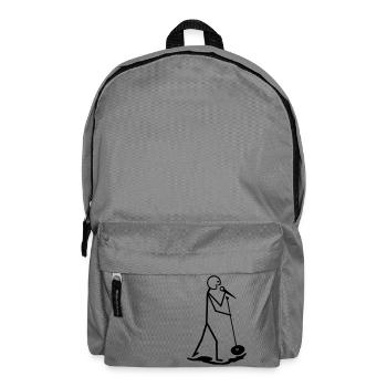 Sänger - Rucksack - Mittelgrau - Vorne