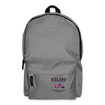 Iceland Fishing - Rucksack - Mittelgrau - Vorne