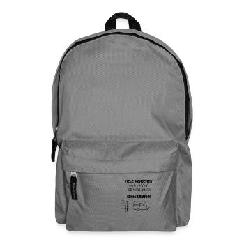E3CBB958 A576 48AB AC03 FF63B8D53326 - Sac à dos - gris éléphant - Devant