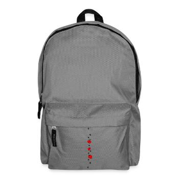 Erdbeeren Obst Ameisen - Rucksack - Mittelgrau - Vorne