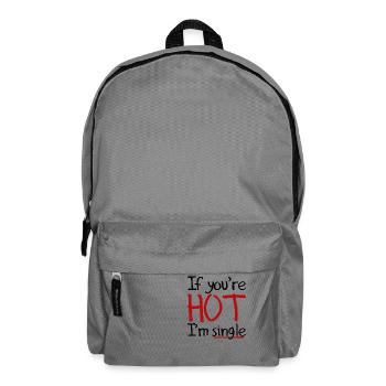 If You're Hot - Backpack - elephant grey - Front
