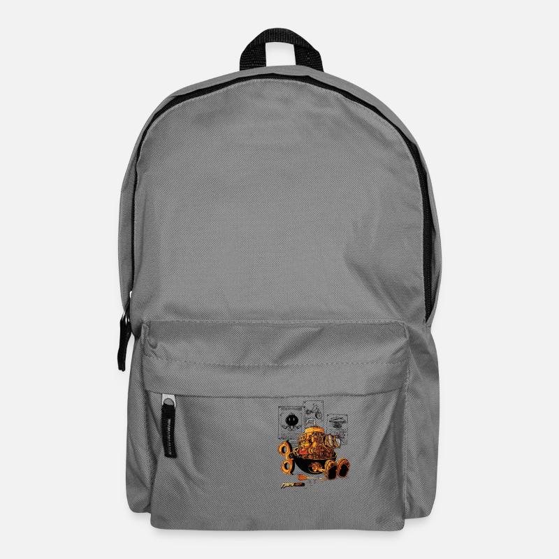 work of the genius - Sac à dos - gris éléphant