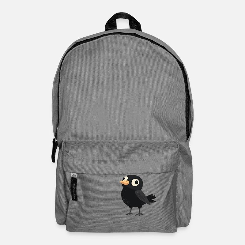 petit oiseau stupide - Sac à dos - gris éléphant