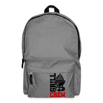 Grill Crew - Backpack - elephant grey - Front