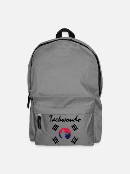 taekwondo_5 - Rucksack - Mittelgrau