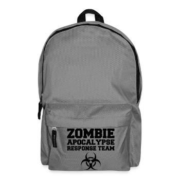 Zombie: Zombie Apocalypse Response Team - Backpack - elephant grey - Front