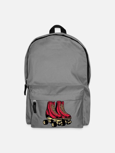 2541614 135123868 Roller Skate - Rucksack - Mittelgrau
