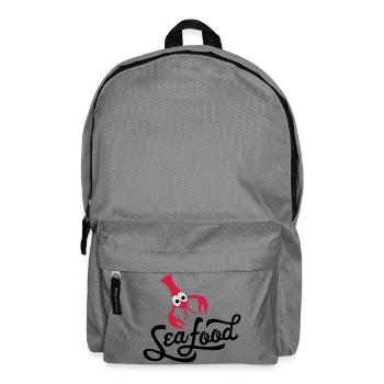 seafood - Rucksack - Mittelgrau - Vorne