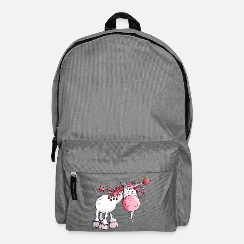 Goldiges Einhorn - Rucksack - Mittelgrau