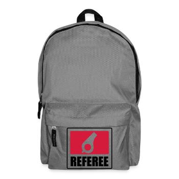 Referee - Schiedsrichter Arbitre - Sport - Match - Sac à dos - gris éléphant - Devant