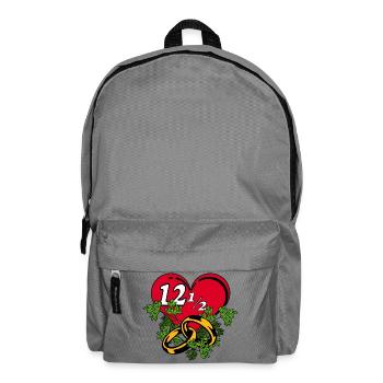 Petersilienhochzeit,12,5 Jahre,Hochzeitstag(25) - Rucksack - Mittelgrau - Vorne