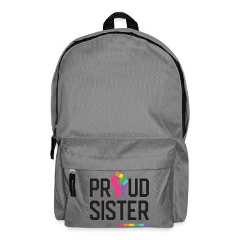 LGBT Pride Month - Proud Sister - Backpack - elephant grey - Front