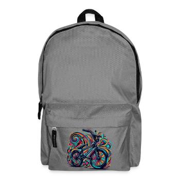 Vélo Bmx Retro - BMX Vintage Design - Sac à dos - gris éléphant - Devant