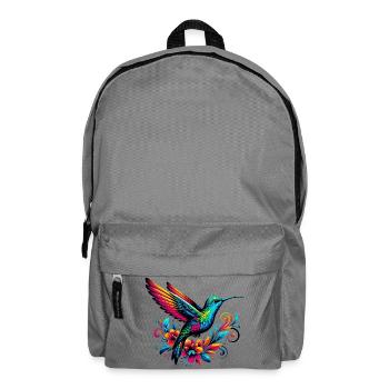 Kolibri - Rucksack - Mittelgrau - Vorne