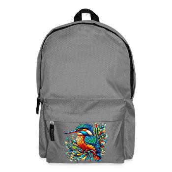 Martin-pêcheur - Sac à dos - gris éléphant - Devant