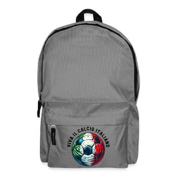 Italienischer Fußball - Rucksack - Mittelgrau - Vorne