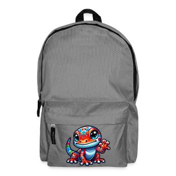 Gecko - Rucksack - Mittelgrau - Vorne
