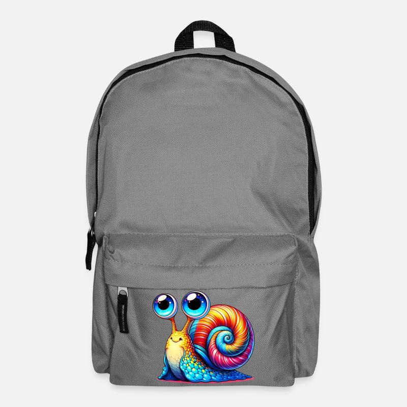 Schnecke - Rucksack - Mittelgrau