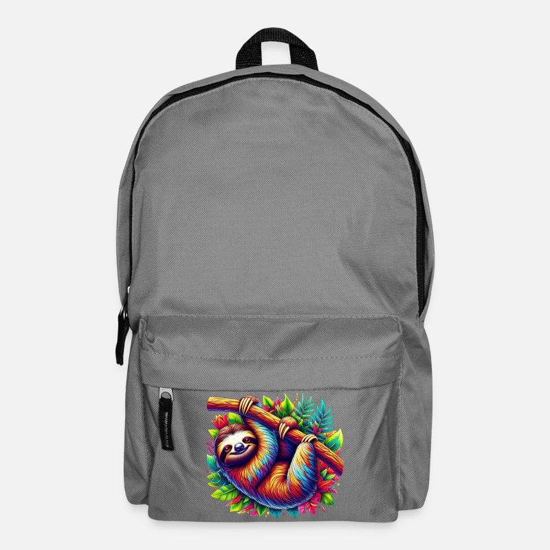 Faultier - Rucksack - Mittelgrau