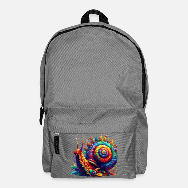 Schnecke - Rucksack - Mittelgrau