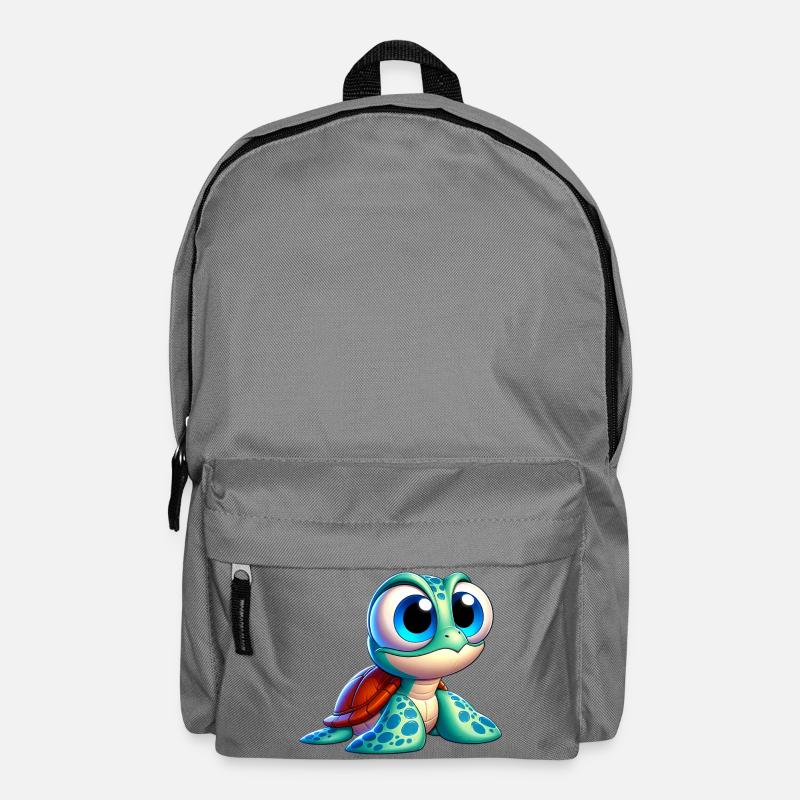 Schildkröte - Rucksack - Mittelgrau