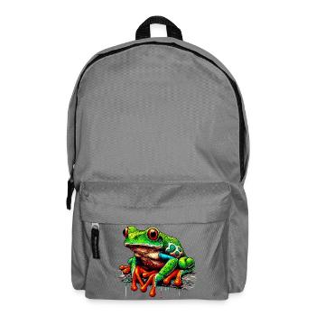 Grenouille - Sac à dos - gris éléphant - Devant