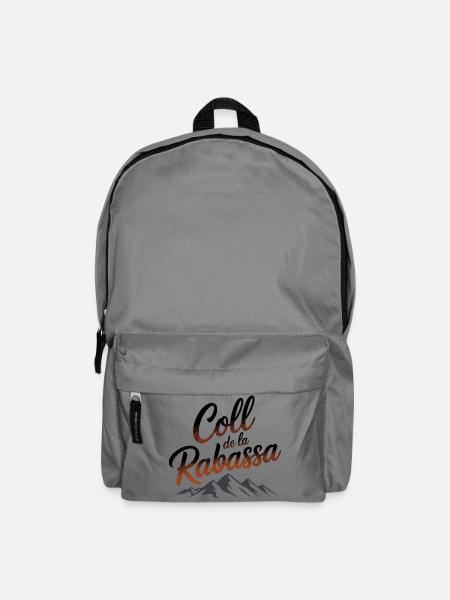 Coll de la Rabassa Climb Script Art - Rucksack - Mittelgrau