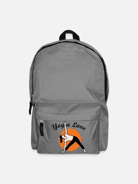 Yoga Love - Rucksack - Mittelgrau