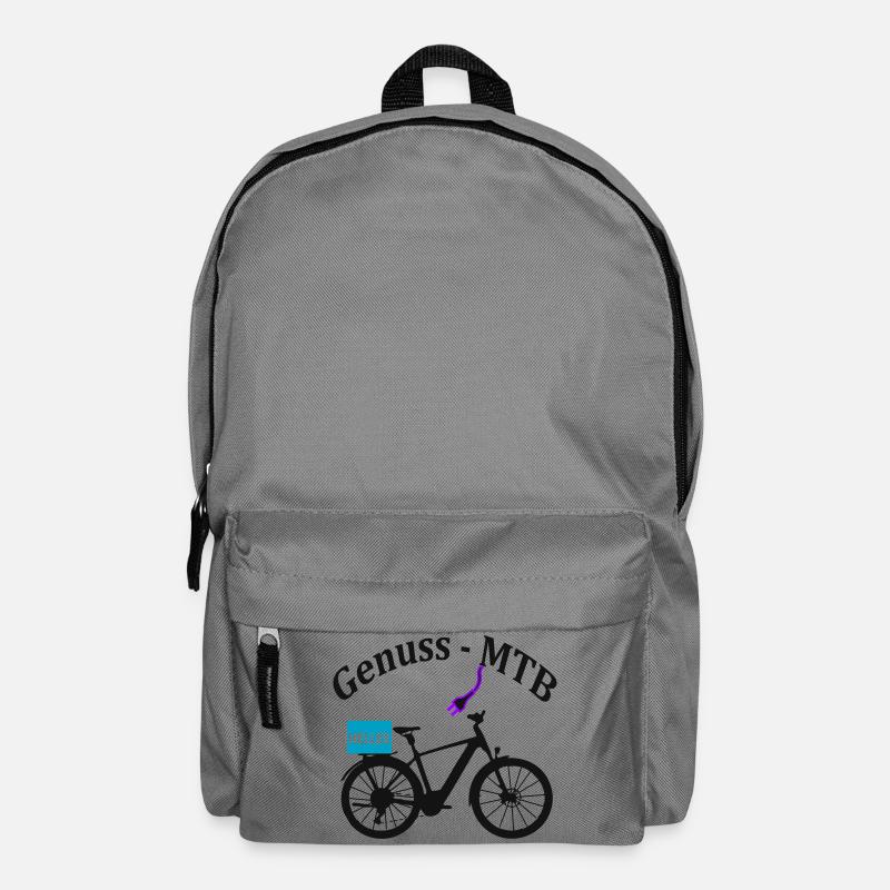 E--MTB_Herren - Rucksack - Mittelgrau