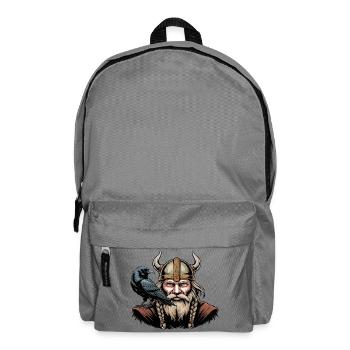 Viking Viking Legend Sailor Odin Raven Fighter - Backpack - elephant grey - Front