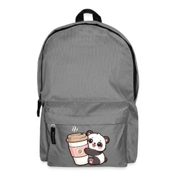 KaffeePanda Câlin Hero - Sac à dos - gris éléphant - Devant