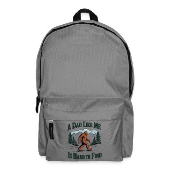 Vater wie ich – schwer zu finden Yeti Bigfoot - Rucksack - Mittelgrau - Vorne