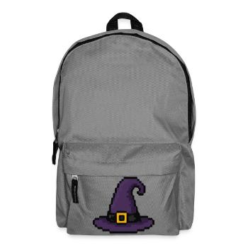 Pixel Hexenhut Purple - Rucksack - Mittelgrau - Vorne