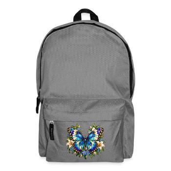 Schmetterlinge Schöner Schmetterling - Rucksack - Mittelgrau - Vorne