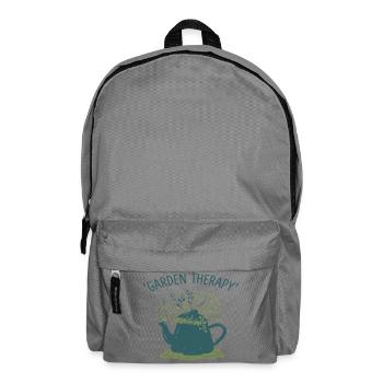 Garten Therapie Teekanne - Rucksack - Mittelgrau - Vorne