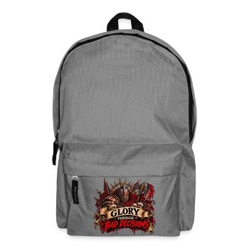 Ehre durch Fehlentscheidungen - Rucksack - Mittelgrau - Vorne